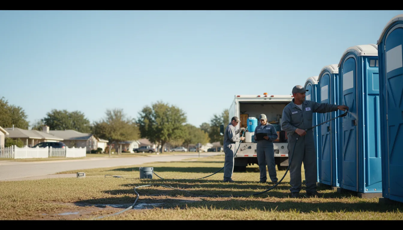 Long-Term Portable Toilet Rental in Flat Rock, MI near me